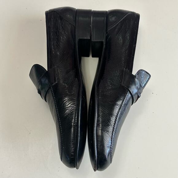 Vintage Gucci Men's loafers black size EU 44.5 US 11.5 - Picture 6 of 16